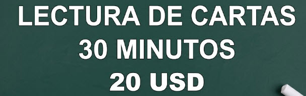 Lectura de 30 minutos 20 USD