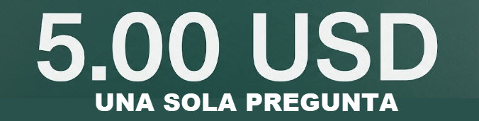 Lectura 1 pregunta 5 USD